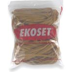 Ekoset 12 cm Kalın Paket Lastiği 50 Adet 120 x 5 mm - Sarı