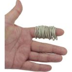 Ekoset 40MM Beyaz Kauçuk Paket Ambalaj Lastiği 10.000 Adet - Sarı