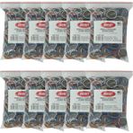Ekoset 6 Renk Paket Ambalaj Para Lastiği 40 mm 10.000 Adet - Renkli