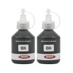 Ekoset Brother Tanklı Yazıcılar Için Uyumlu Siyah Mürekkep 2 Adet 100 Ml
