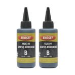 Ekoset Brother Tanklı yazıcılar için uyumlu Siyah mürekkep 200 ml