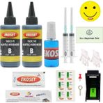 Ekoset Canon MG3150 MG3250 MG3255 MG3550 MG3650 uyumlu Siyah kartuş dolum seti 20 Dolumluk PG540 uyumlu
