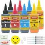 Ekoset Canon uyumlu ve Tanklı yazıcı Mürekkebi 4 Renk 4x200ml