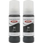 Ekoset Epson 103 Ecotank L3250 L3251 Uyumlu Siyah Muadil Mürekkep 2'li Set 70ml