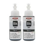 Ekoset Epson L100 L110 L130 L365 L1300 Siyah Muadil Mürekkep 2 Adet 70 Ml