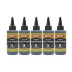 Ekoset Epson L100 L110 L130 L365 L1300 Siyah Muadil Mürekkep 5li Set 100ml