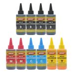 Ekoset Epson L1300 L3050 L3060 L3070 Renkli Muadil Mürekkep 100ml 10'lu set