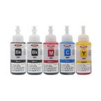 Ekoset Epson L1300 L3050 L3060 L3070 Renkli Muadil Mürekkep 70ml 5 Adet