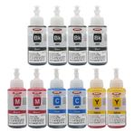Ekoset Epson L300 L310 L355 L365 L382 L386 Renkli Muadil Mürekkep 70ml 10 Adet
