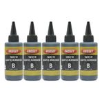 Ekoset Epson L382 L386 L455 L486 L550 L565 Siyah Muadil Mürekkep 5li Set 100ml