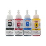 Ekoset Epson L386 Uyumlu 4 Renk Mürekkep