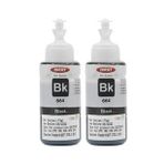 Ekoset Epson L386 Uyumlu Siyah Muadil Mürekkep 2 Adet 70 Ml