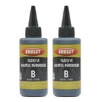 Ekoset Epson Tanklı Yazıcılar İçin Siyah Muadil Mürekkep 200ml