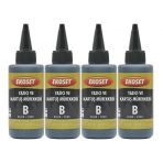 Ekoset Epson Uyumlu Siyah Muadil Mürekkep 4lü Set 4x100ml
