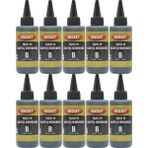 Ekoset Epson Workforce M100 M105 M200 Uyumlu Siyah Mürekkep 100 ml 10'lu Set