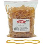 Ekoset Geniş Kauçuk Paket Ambalaj Kasa Lastiği 100'lü 180 x 3 mm Doğal Kauçuk Renk