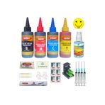 Ekoset hp deskjet 1015 1515 1516 uyumlu Kartuş Dolum Seti 50 Dolumluk Renkli/Siyah hp 650 uyumlu
