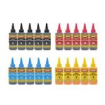 Ekoset Hp Tanklı Yazıcılar Uyumlu 4 Renk 4x500 ml Mürekkep