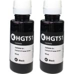 Ekoset Hp Tanklı Yazıcılar Uyumlu Siyah 2x90 ml Mürekkep