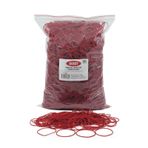 Ekoset Kauçuk Paket Ambalaj Para Lastiği 70mm Kırmızı 1kg