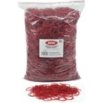 Ekoset Kauçuk Paket Ambalaj Toka Para Lastiği 40 mm Kırmızı 1 kg
