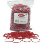 Ekoset Kauçuk Renkli Paket Ambalaj Para Lastiği Kırmızı 70 mm 1000'LI