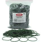 Ekoset Kauçuk Renkli Paket Ambalaj Para Lastiği Yeşil 70 mm 1000'LI