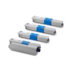 Ekoset Oki Mc342. C301. C321 Uyumlu 4 Renk Toner Kartuş