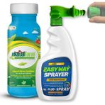 EkosolFarm Sıvı Solucan Gübresi 1 Litre + Easy Way Hortum Ucu Sprayer EWS - Çim ve Tüm Bahçe Bitkileriniz İçin