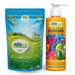 EkosolFarm Sıvı ve Katı Form Solucan Gübresi, Ev Bitkileri, Çiçekli Bitkiler, Meyve ve Sebzeler için Üniversal Organik Sıvı Gübresi