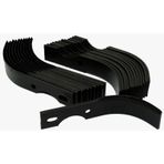 Ekostar Yağmur Benzinli Çapa Makinalarına Uyumlu Bıçak Takımı 24 Cm - 24 Adet