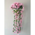Ekozi Home Yapay Sarkan Bitki Begonvil 70 Cm - Pembe