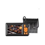 Ekranlı 3 kameralı 10 Mt Hafıza Kart Destekli Sert Kablo Yılan Endoskop Kamera 8 mm 4.3 ınc