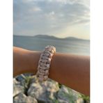 Ekru Paracord Bileklik 16 cm