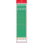 EKS Ticaret Faber Castell 6 Adet Yeşil Kopya Kalemi Canlı Renk Uçları Kırılmaya Karşı Dayanıklı