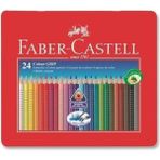 EKS Ticaret Faber Castell Faber-Castell Grip Boya Kalemi 24 Renk Metal Kutu 2001