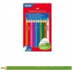 EKS Ticaret Faber Castell Faber-Castell Kuru Boya 12 Li Jumbo Üçgen