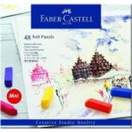 EKS Ticaret Faber Castell Goldfaber Mini Toz Pastel Boya 48 Renk Seti Yaratıcı Çizim İçin Uygun