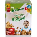 EKS Ticaret HAMMM 400 gr Keçi Sütlü Bebek Bisküvisi 6+ Aylık Bebekler İçin 12 Vitamin ve 8 Mineral