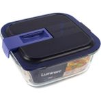EKS Ticaret Luminarc Kare Cam Saklama Kabı 76 cl 16X16X6CM