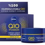 EKS Ticaret Nivea Q10 Plus Kırışık Karşıtı Gece Bakım Kremi 50 ml Normal Ciltler İçin Nemlendirici Etki