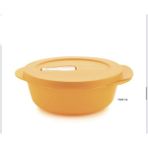 EKS Ticaret Tupperware Mikrodalga Fırın Isıtma Kabı 600 ml Turuncu Sakla ve Isıt Esc