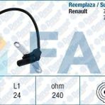 EKSANTRIK MIL SENSORU R19-MEGANE I-CLIO I-LAGUNA I 1.2-1.4-1.6-1.8-1.9