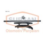 EKSANTRIK ZINCIR SETI KOMPLE BOXER III JUMPER III 22DT PUMA 2.2HDI 16V TRANSIT 2.2 V347/V348 130HP 140HP SUPSAN EZ-113
