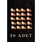 Eksero Atatürk ve Türk Bayrağı Yaka Rozeti (20 Adet)