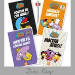 Eksik Parça Yayınları Kral Şakir 5-6-7-8 (Dostum Bu Çok Havalı - Dürümler Karışık - Mor Bir Fil Gördüm - Macera Adası) - Hediyeli