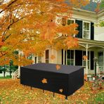 Ekstra Büyük Dış Mekan Veranda Mobilya Seti Kılıfı Ağır Hizmet 250x100x75 cm Hava Koşullarına Dayanıklı Bahçe Yemek Masası ve Sandalyeler için Dış Mekan Mobilyalarınızı Elementlerden Koruyun