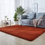 Ekstra Büyük Kahverengi Shaggy Halı Halı 100x190 cm Kaymaz Kıvrılma Kolay Bakım 9 Renk 151 Boyutları