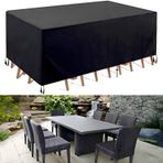 Ekstra Büyük Su Geçirmez Bahçe Mobilyası Kılıfı 300 x 280 x 85 cm - Rattan Mobilya Sandalyeleri ve Koltuk Takımları için Dayanıklı Veranda Masa Örtüleri - Dış Mekan Koruması ve Hava Koşullarına