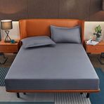 Ekstra derin cep havlu lastikli çarşaf 120 x 200 cm - 10 cm lastikli yatak örtüsü, 10 cm'ye kadar şilteler için mükemmel, yumuşak ve dayanıklı yatak takımları